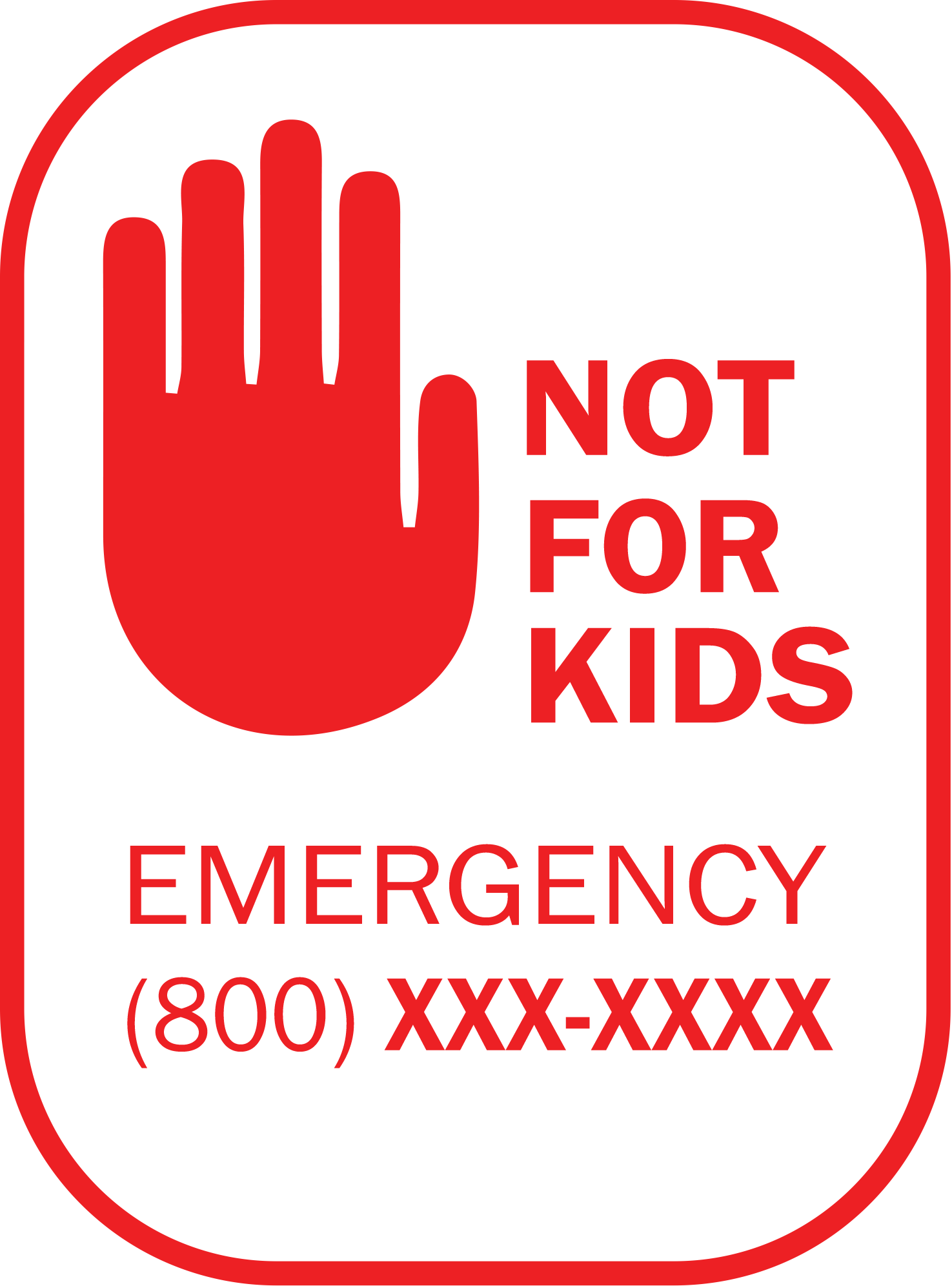 Image - Child Resistant Label