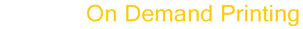 Title - On Demand Printing